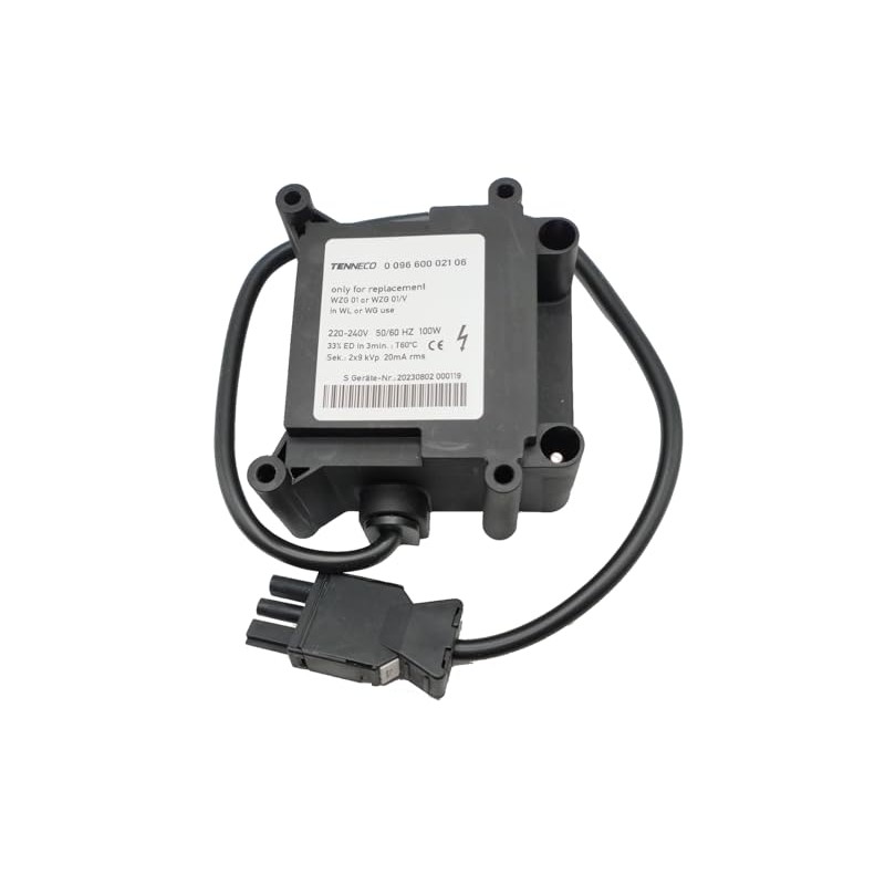 Zündtransformator für Weishaupt WL10, 220-240V, 50/60 Hz, 100W, CE-zertifiziert