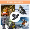 POONWEI Leather Gloves For Men,Winter Warm Touch Screen Motor Gloves,Soft
