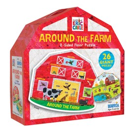 Briarpatch | The Very Hungry Caterpillar Around The Farm Floor Puzzle, Ages 3+