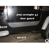 Fits Jeep YJ or TJ Diamond Plate Lower Door Guards