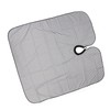 Hair Cut Cape Striped Polyester Waterproof Smooth Surface Neckline Adjustable