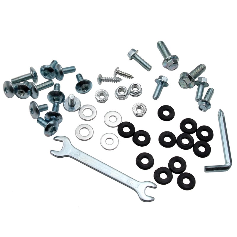CRF70 XR70 Dirt Bike Complete Plastics Fairing Mounting Hardware Bolts