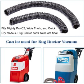 Hose Kit for Rug Doctor Vacuum 14" Hose and 20" Hose 85225 and 85226,Fits Mighty Pro C2, Wide Track, and Quick Dry models