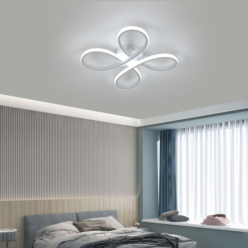 SENQIU Modern LED Ceiling Light, 30W Creative Ceiling Lamp Fixture