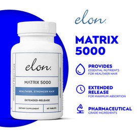Elon Complete Hair Care Kit for Thinning Hair – Moisture Therapy Shampoo and Conditioner Set + Matrix 5000 Hair Growth Supplement - Suitable for All Hair Types – NO Sulfates, Parabens or Phthalates