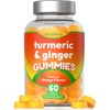 Turmeric and Ginger Gummies | 60 Vegan Gummies in Natural