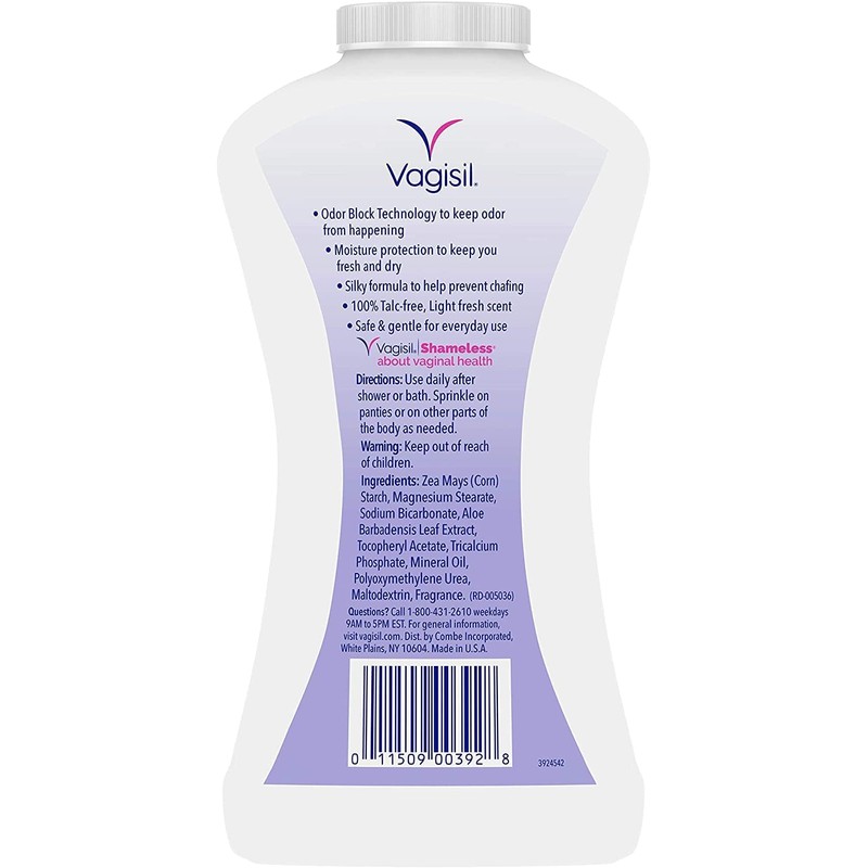 Vagisil Deodorant Powder 8 oz (Pack of 3)