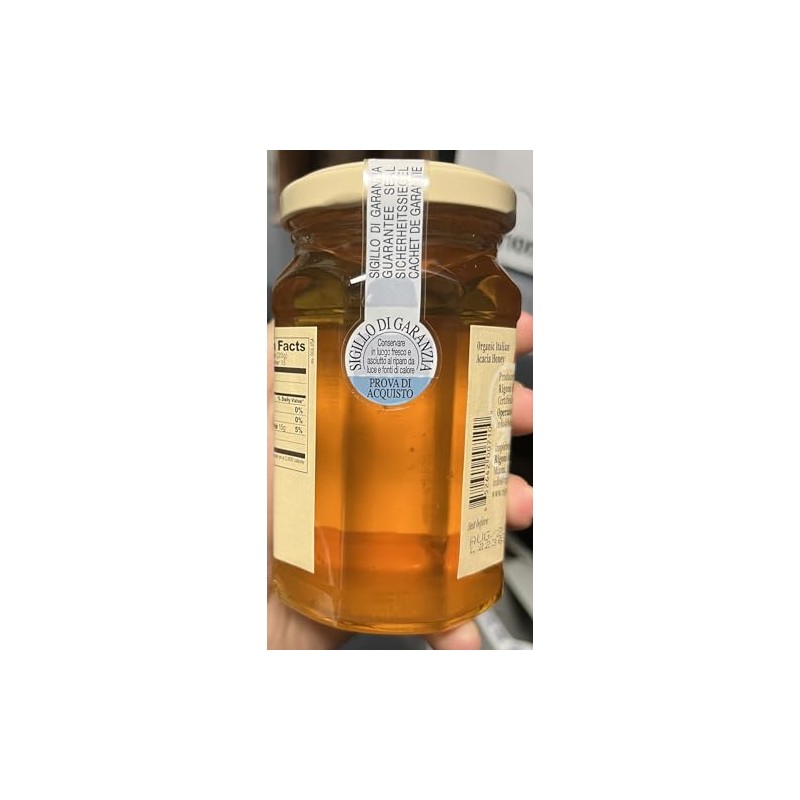 Rigoni di Asiago Acacia Honey, Pure Honey, 10.58 oz (Pack