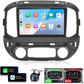 16EQ 2G 64G for Chevy Colorado GMC Canyon 2015-2019 Radio,(WithBose) Car Stereo with Wireless Carplay Android Auto MirrorLink,9inch HD IPS Touch Screen 5.0 Bluetooth GPS FM/RDS WiFi Backup Camera