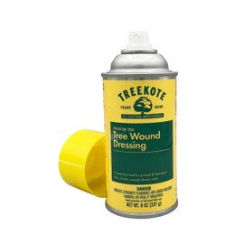 Treekote Tree Wound Dressing - 8 OZ Aerosol Pruning Sealer Spray for Damaged Trees, Bushes, or Shrubs - Fast Acting and Effective Tree Wound Sealer Spray - Prune Sealer Wound Repair for Bonsai Trees