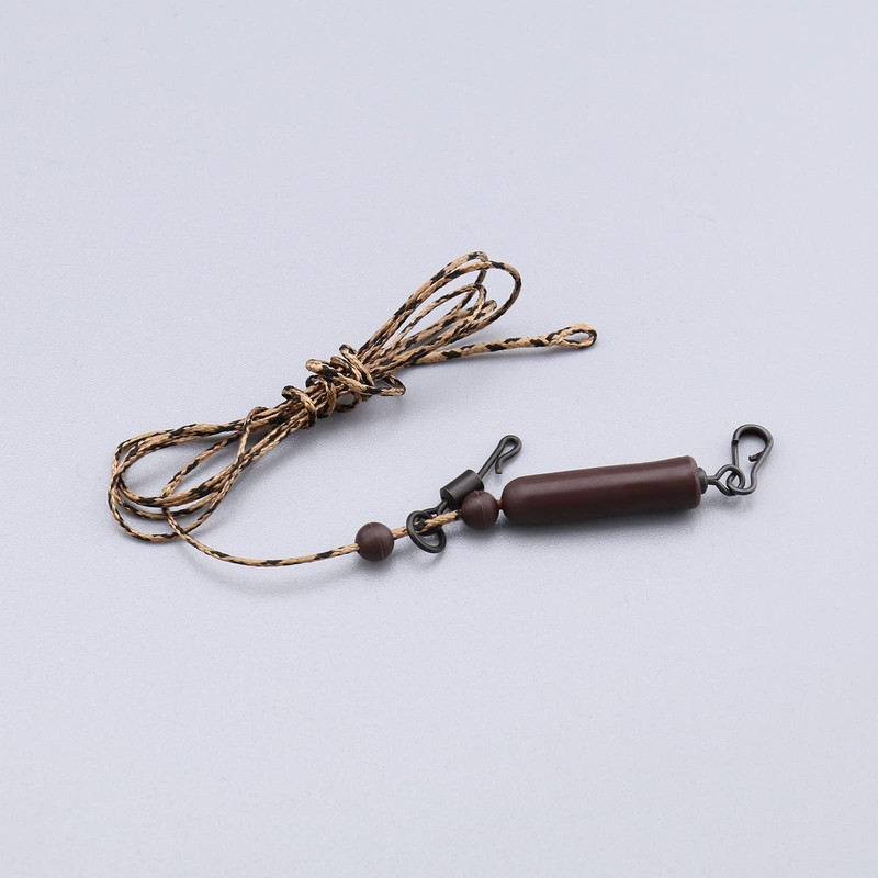 6PCS Pre Rigged Rig Tube Helicopter Chod Hair Rigs Anti