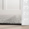 nuLOOM 2x3 Moroccan Blythe Area Rug, Dark Grey, Faded Bohemian