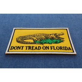 Ivamis Don't tread on Florida Flag Patch- 4x2.3 inch - P7096