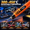 Cordless Soldering Iron Kit for Electronics Repair – Adjustable 300–450°C