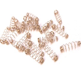 85 Pieces Copper Piano Coil Spring Piano Tuning Maintenance Tools Piano Linkage Spring Musical Instrument Parts Piano Maintain Accessories