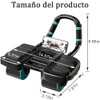 Rodillo para Ejercicios Abdominales, Rueda de Rebote Automático con Soporte