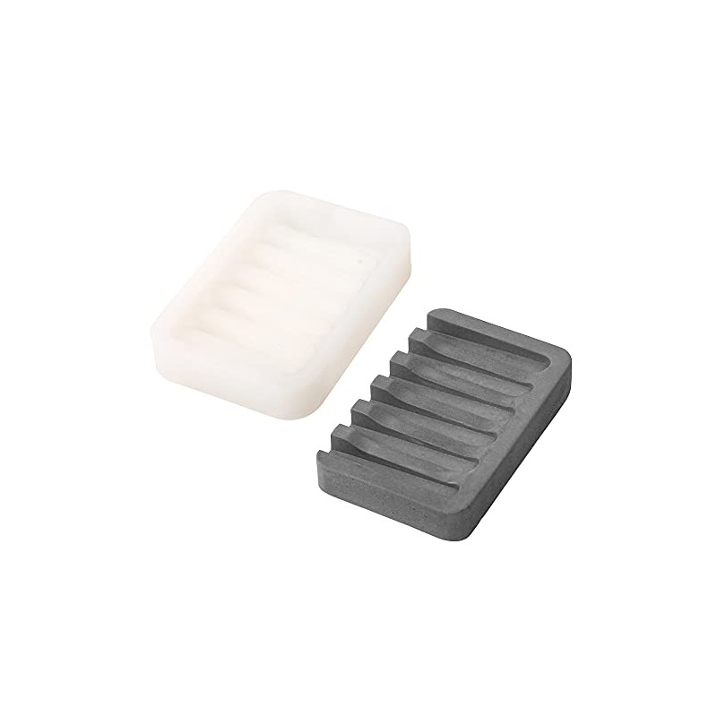 Molde de silicona para jabón de hormigón hecho a mano,