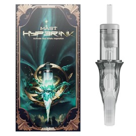 MAST TATTOO Cartuchos de Agujas para Tatuar Mast Hyperink Pro Magnum 1005M con Mayor Capacidad de Tinta para Tatuadores