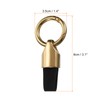 HARFINGTON 2pcs Car Key Chain Ring Clip 3.1" x 1.4"