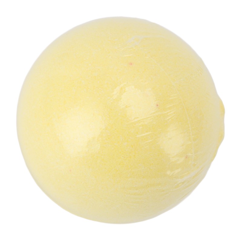 6pcs Bath Salt Ball Moisturizing Colorful Kid Friendly Mild Lemon