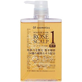 Ofcosmetics 1-RO Scalp Big Bottle, 1-RO Scalp, Large Bottle, Rose Bouquet Scent, Ofcosmetics, Dandruff & Kayumi