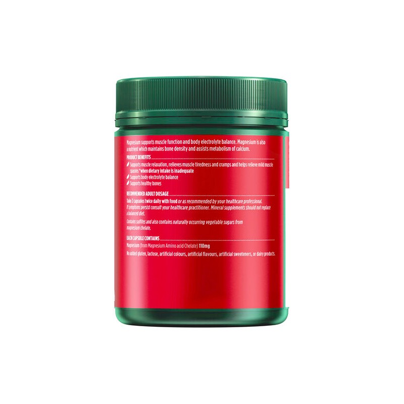 Nature's Own Magnesium Chelate 500mg 300 Capsules