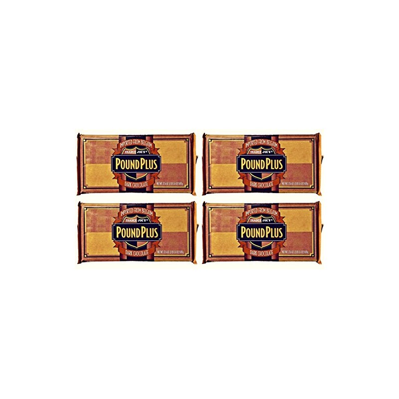 Trader Joe's Pound Plus GIANT Belgian Dark Chocolate Bar -