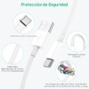 Cable USB a USB C de 6 pies, paquete de