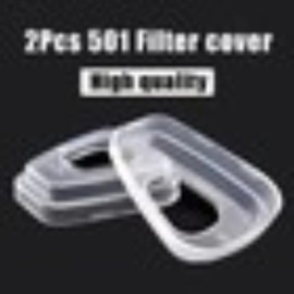 Unbranded 5 Pairs 501 Filter Cotton Cover For Respirator Mask 6300/6800/7502