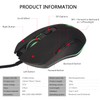 IULONEE Gaming Mouse Wired USB Silent Click with RGB Backlit