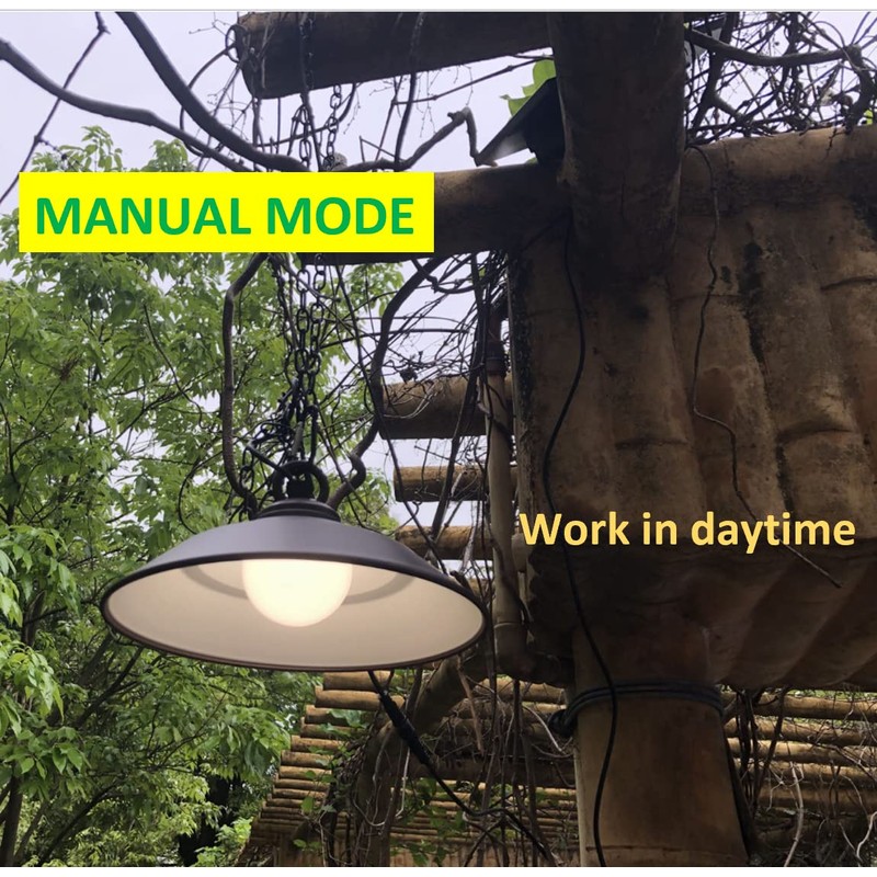 Involux Solar Pendant Light with Remote Control, 300LM Dusk to