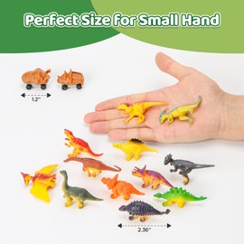 XGOBHC Dinosaur Toys for Kids 3-5, Interactive Set of Dino Toys, Dinosaur Toys for Boys Girls, Dino Egg Amusement Park with Dinosaur Figure Toys Dinosaur Cars, Toddler Toys for Birthday Gifts