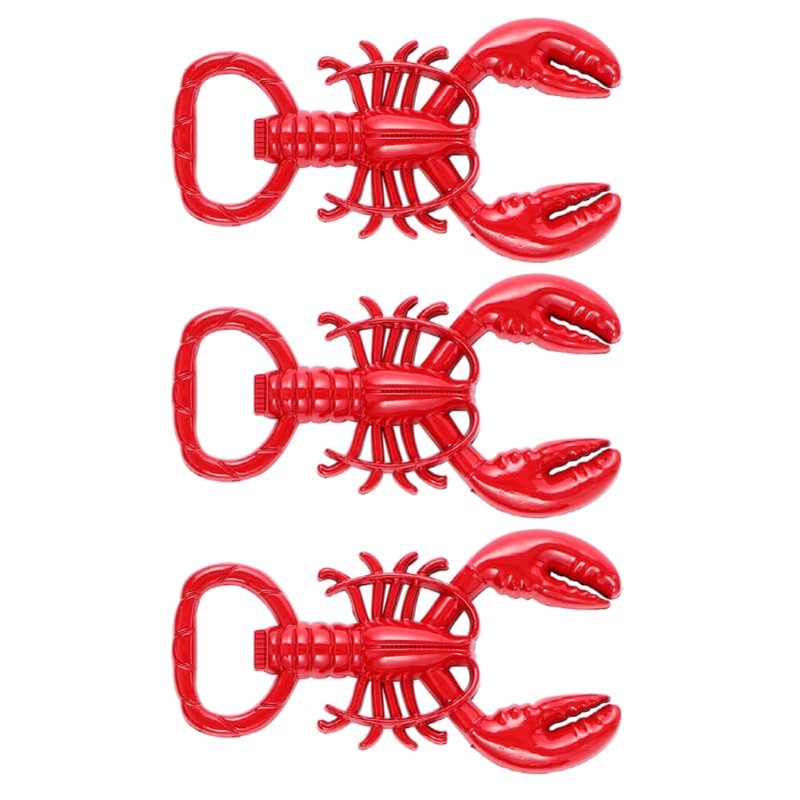 HOMSFOU 12 Pcs Crawfish Bottle Opener Wine Bottle Lid Opener