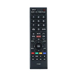 New CT-8037 Replaced Remote Compatible with Toshiba LED Smart HDTV 40L3400 40L3400U 58L5400 65L5400 50L3400 40L3400UC 50L3400U 50L3400UC 58L5400U 58L5400UC 65L5400U 65L5400UC