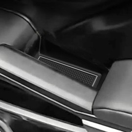 SENSHINE for Toyota Tacoma 2024 2025 4th Gen Double Cab Cup Holder Insert Liner Center Console Door Pocket Mats Anti Slip Cup Holder Coaster Protector Pad 14Pcs Set, Gray Trim