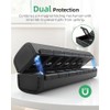 PULIV Weekly Pill Organizer 2 Times a Day with Magnetic