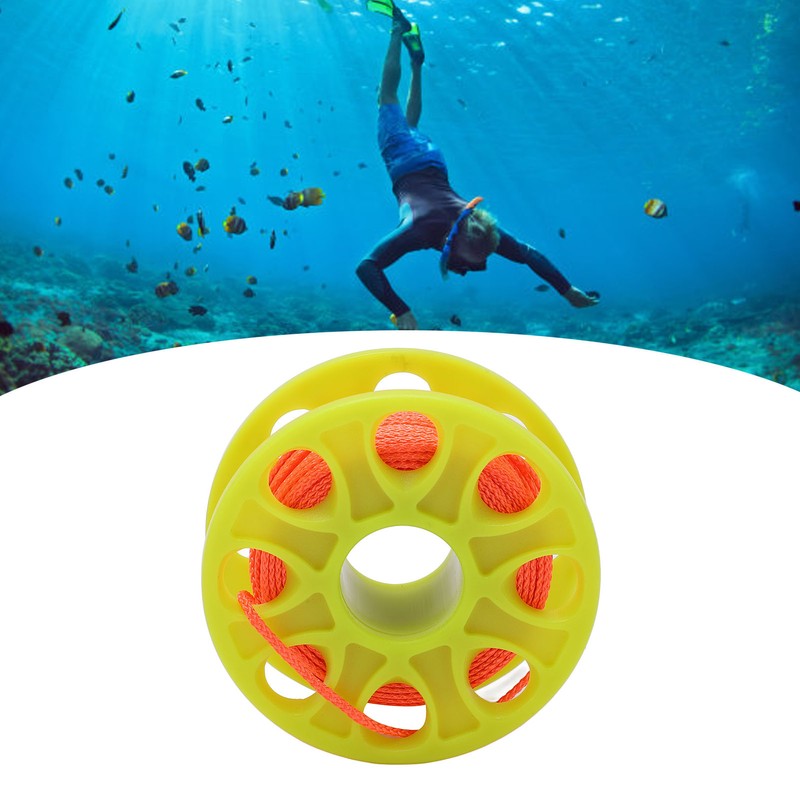 30M Scuba Diving Reel Scuba Diving Finger Spool with Double