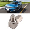 Oxygen Sensor Converter, 90° Car Oxygen Sensor Spacer CEL Bung