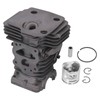 Cylinder Piston Ring Circlip Kit 44mm Replacement for Husqvarna 445