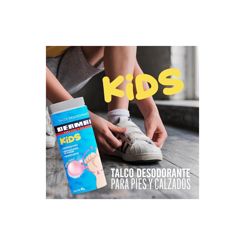 Derman Talco Des Kids 80g, Pack of 1