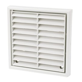 Manrose Louvre Vent White 140 x 140mm