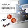 AWSZH Universal Motorcycle Rear Turn Signal Indicator Light Compatible with