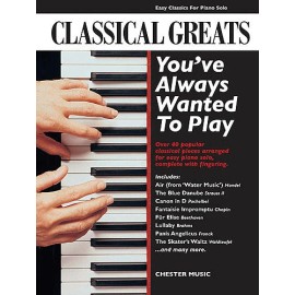 Classical Greats You've Always Wanted to Play Sheet Music Book NEW 014006975