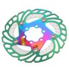 Mountain Bike TitaniumPlated Cooling Disc Brake Rotor 6 Nails Cycling