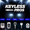 KeylessPros 3-Button Keyless Entry Remote Key Fob Replacement, fits Chevy