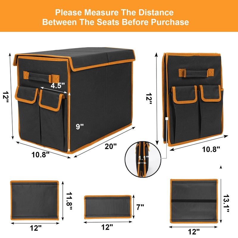 Back Seat Extender for Dogs up to 200lbs, Backseat Extender