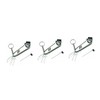 Kisangel 3pcs 6-in-1 Golf Multi Tool Divot Repair Ball Marker
