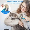 Dog Deshedding Brush – 2in1 Stainless Pet Deshedding Brush Dog,