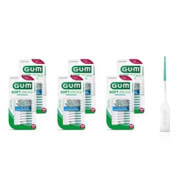 Gum GUM Soft-Picks? Original Dental Picks, Between Teeth Cleaning, On-The-Go Travel Case, 900 Picks (150 Picks X 6 Packs)