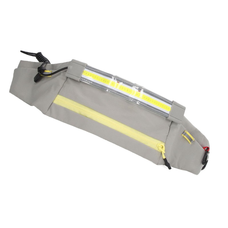 COB Belt Light 5 Modes Waterproof Breathable LED Waist Bag